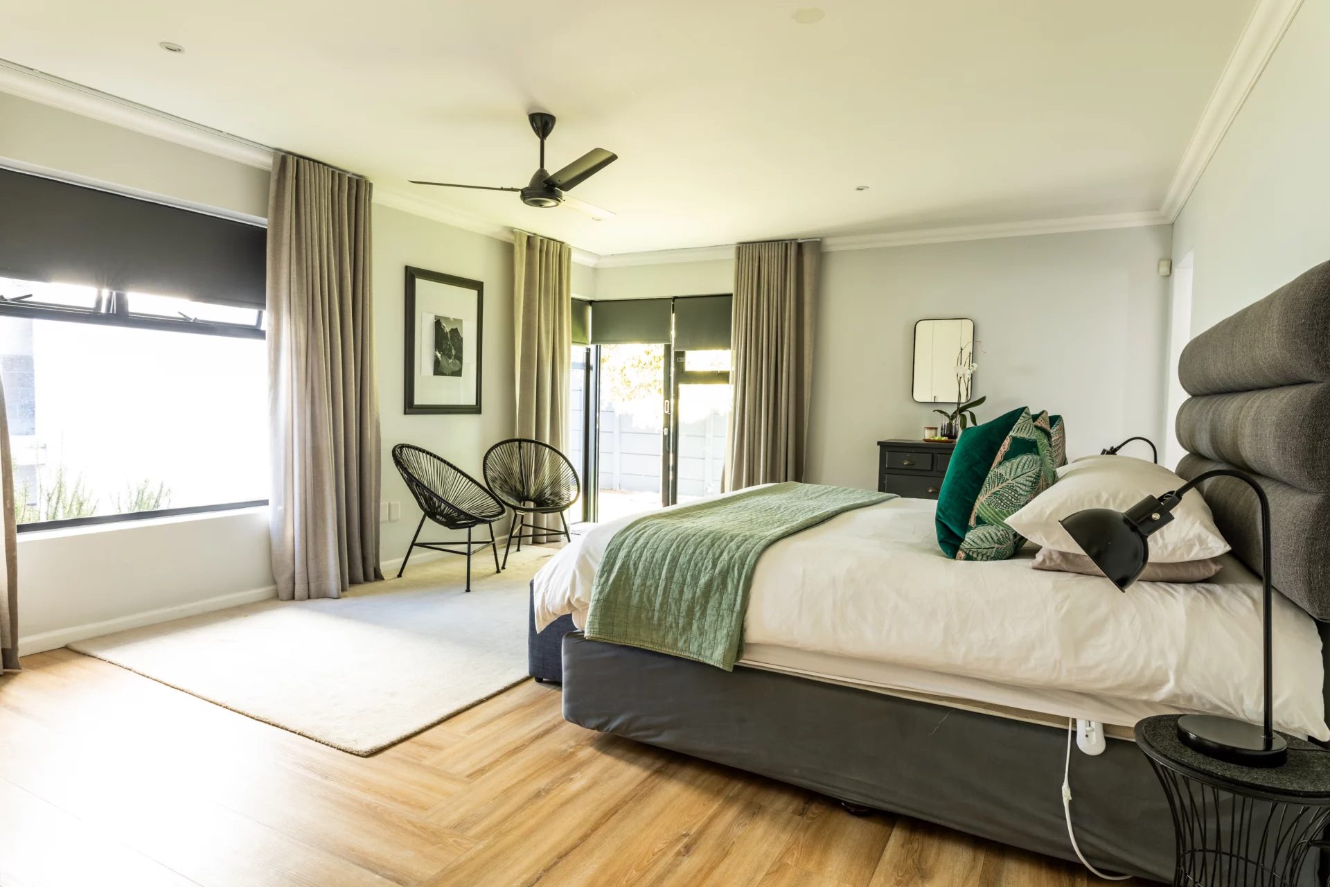 interior of modern bedroom with furniture at home 2025 04 04 02 37 50 utc